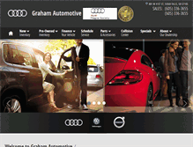 Tablet Screenshot of grahamauto.com